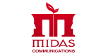 (주)마이다스커뮤니케이션의 기업로고