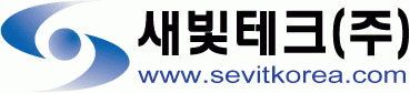 새빛테크(주)의 기업로고