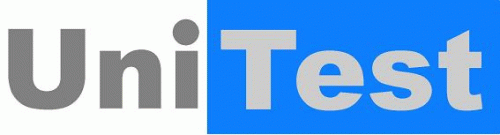 (주)유니테스트의 기업로고