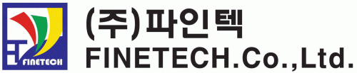 (주)파인텍의 기업로고
