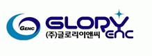(주)글로리이앤씨의 기업로고