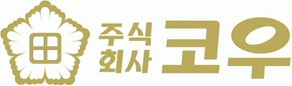 (주)코우의 기업로고