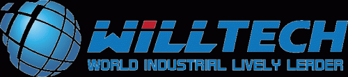 (주)윌테크의 기업로고