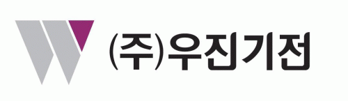 (주)우진기전의 기업로고