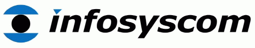 (주)인포시스콤의 기업로고