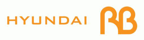 (주)현대알비의 기업로고