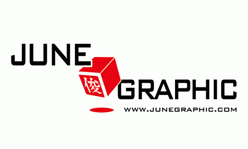 준그래픽의 기업로고