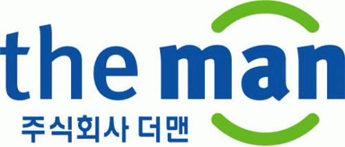 (주)더맨의 기업로고