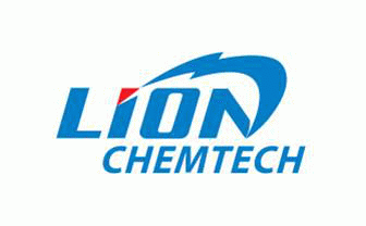 (주)라이온켐텍의 기업로고