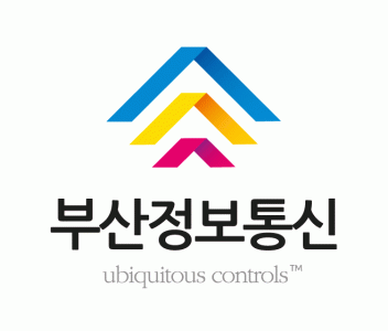 (주)부산정보통신의 기업로고