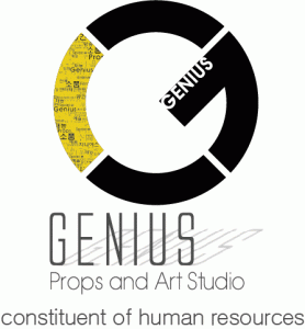 (주)지니어스의 기업로고