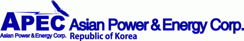 (주)에이피이씨의 기업로고