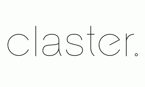 (주)클라스터의 기업로고
