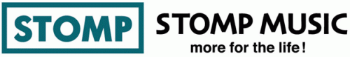 (주)스톰프뮤직의 기업로고