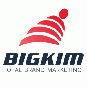 (주)빅킴의 기업로고