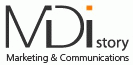 (주)미디스토리의 기업로고