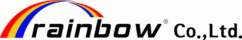 (주)레인보우의 기업로고