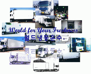 (주)월드냉동운수의 기업로고