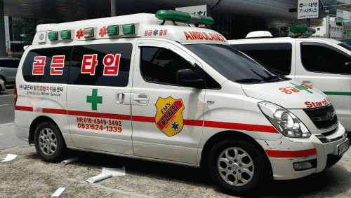 (주)골든타임응급환자이송센터의 기업로고