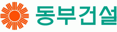 동부건설(주)의 기업로고