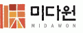 (주)미다원의 기업로고