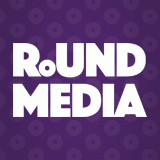 (주)라운드미디어의 기업로고