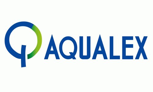 (주)아쿠아렉스의 기업로고