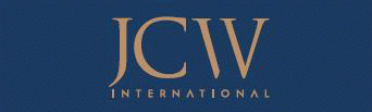 제이씨더블유인터네셔널(주)의 기업로고