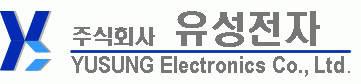 (주)유성전자의 기업로고