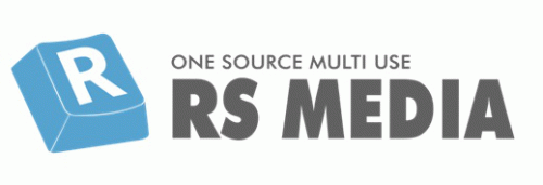 (주)알에스미디어의 기업로고