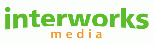 (주)인터웍스미디어의 기업로고