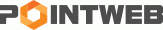 (주)포인트웹의 기업로고