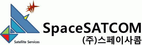 (주)스페이사콤의 기업로고