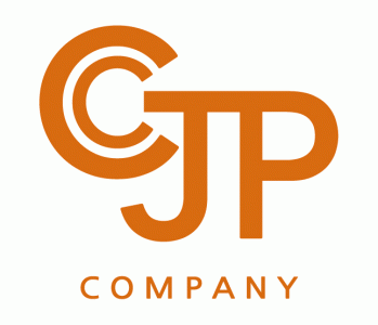 (주)씨제이피의 기업로고