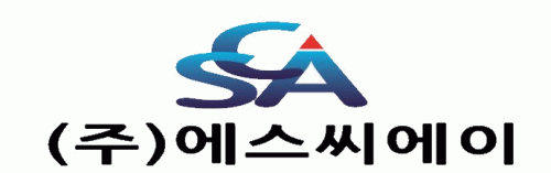 (주)에스씨에이의 기업로고