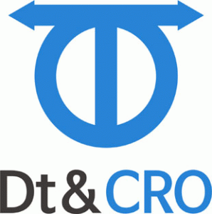 (주)디티앤씨알오의 기업로고