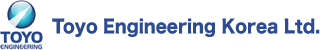 도요엔지니어링코리아(주)의 기업로고