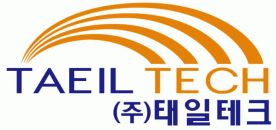 (주)태일테크의 기업로고