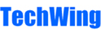 (주)테크윙의 기업로고