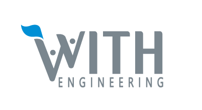 (주)위드엔지니어링의 기업로고