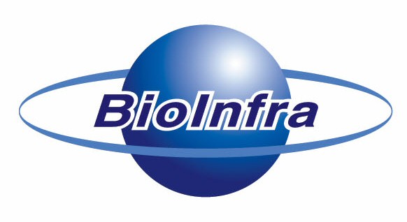 (주)바이오인프라의 기업로고