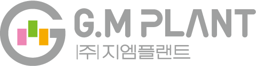 (주)지엠플랜트의 기업로고