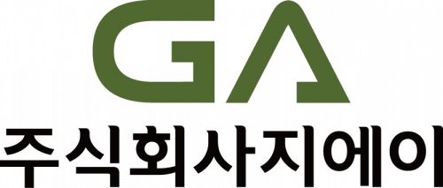 (주)지에이의 기업로고