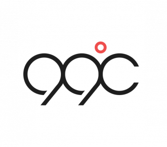 (주)구십구도씨의 기업로고