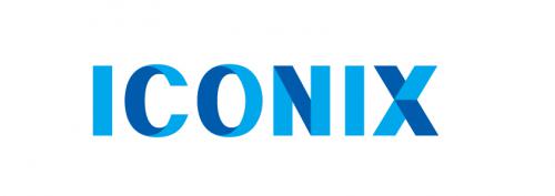 (주)아이코닉스의 기업로고