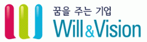 (주)윌앤비전의 기업로고
