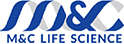 (주)엠앤씨생명과학의 기업로고