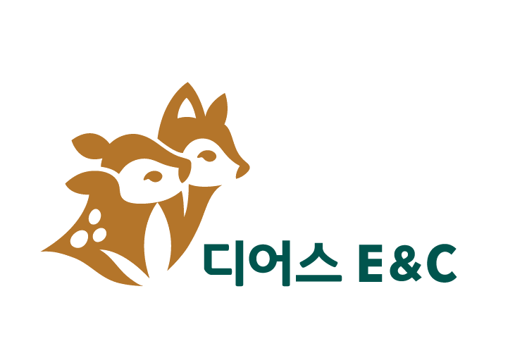 (주)디어스이앤씨의 기업로고