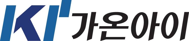 (주)가온아이의 기업로고