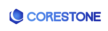 (주)코어스톤의 기업로고